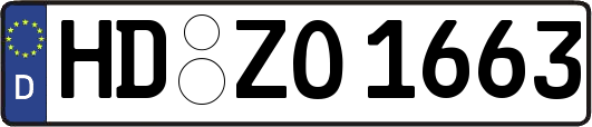 HD-ZO1663