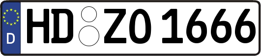 HD-ZO1666