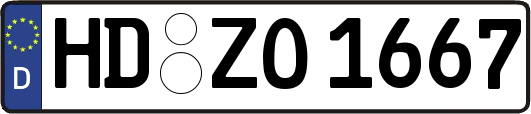 HD-ZO1667
