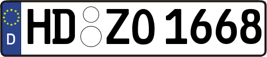 HD-ZO1668