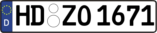 HD-ZO1671