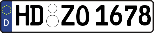 HD-ZO1678