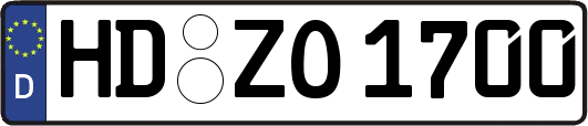 HD-ZO1700