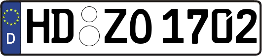 HD-ZO1702