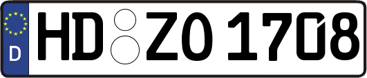 HD-ZO1708