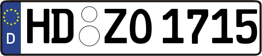 HD-ZO1715