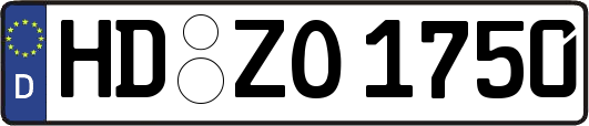 HD-ZO1750
