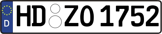 HD-ZO1752