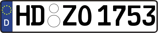 HD-ZO1753