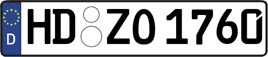 HD-ZO1760
