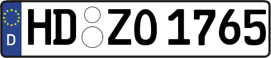 HD-ZO1765