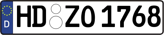 HD-ZO1768