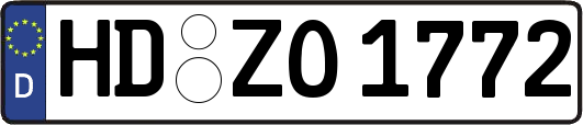 HD-ZO1772