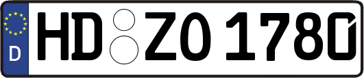 HD-ZO1780