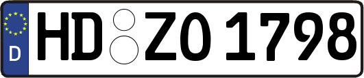 HD-ZO1798