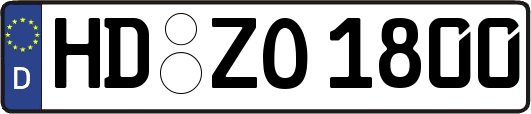 HD-ZO1800