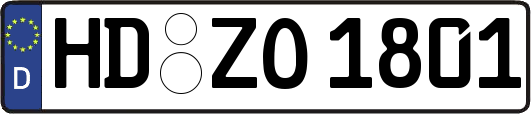 HD-ZO1801