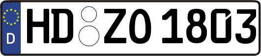 HD-ZO1803
