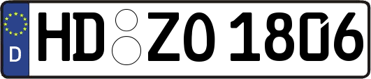 HD-ZO1806