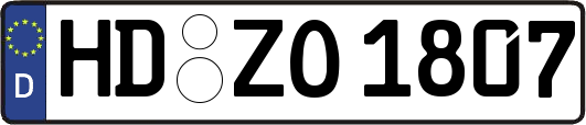 HD-ZO1807