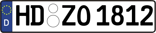 HD-ZO1812