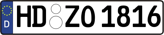 HD-ZO1816