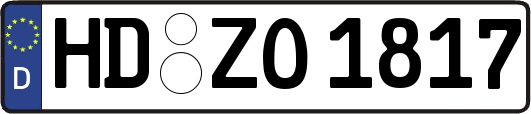 HD-ZO1817