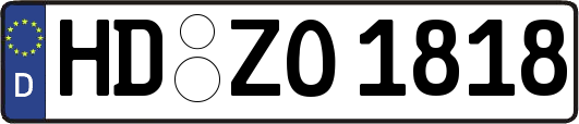 HD-ZO1818