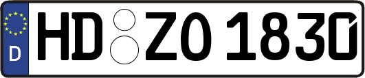 HD-ZO1830