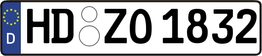 HD-ZO1832