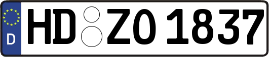HD-ZO1837