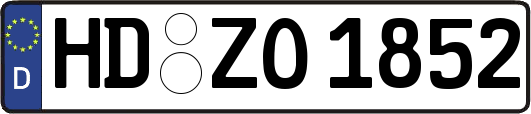 HD-ZO1852