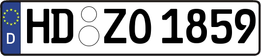 HD-ZO1859