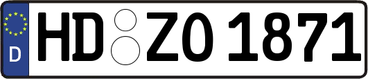 HD-ZO1871