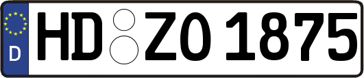 HD-ZO1875