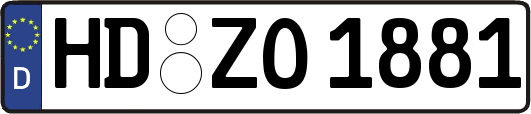 HD-ZO1881