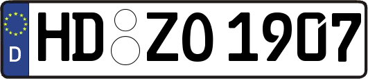 HD-ZO1907