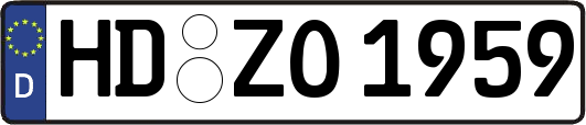 HD-ZO1959