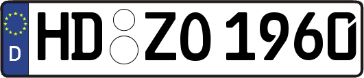 HD-ZO1960