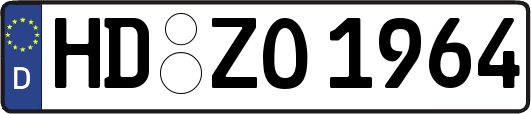HD-ZO1964