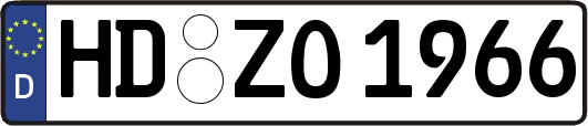 HD-ZO1966
