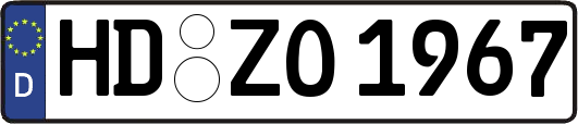 HD-ZO1967