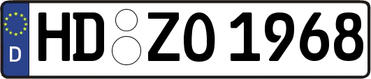 HD-ZO1968