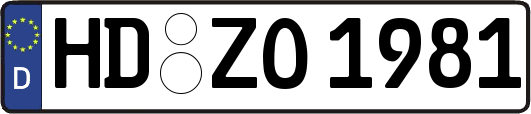 HD-ZO1981