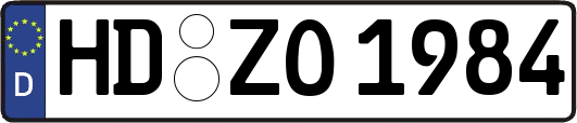 HD-ZO1984