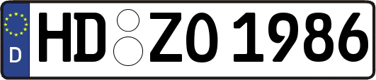 HD-ZO1986