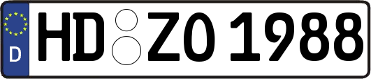 HD-ZO1988