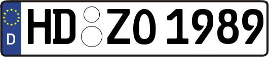 HD-ZO1989