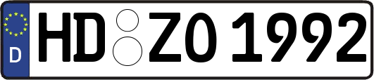 HD-ZO1992