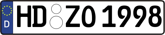 HD-ZO1998